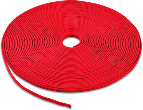 8 2-Channel BAK82 Belva True Gauge AWG Premium CCA Complete Amplifier Wiring Kit with OFC RCA Cable - RED
