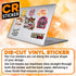 CRSTICKER H5 History is My Jam History Sticker Waterproof Vinyl Decal for Water Bottle Laptop Hard Hat Tumbler Cup Cars
