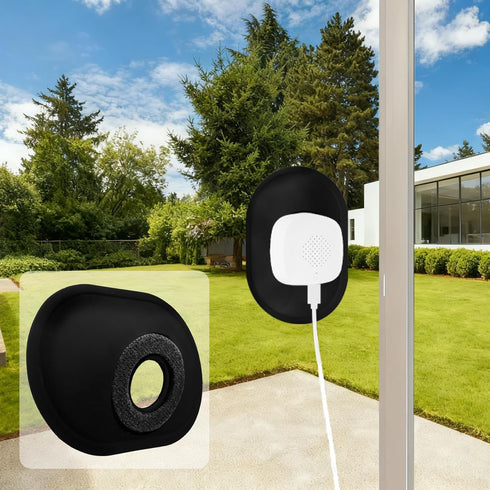 VANEST W150/W550s, (2 Pack) Angled Window Mount Compatible with Girafit Window Camera Self-Adhesive Mount, Windows/Door