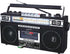 Supersonic SC-3201BT 4 Band Radio & Cassette Player - Bluetooth Speaker with MP3 Playback, USB, SD Card, Earphone Jack
