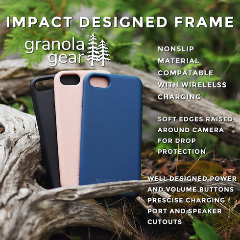 granola gear 6/6s/7/8/SE Eco by GranolaGear - Eco-Friendly Phone Case for iPhone - Biodegradable, Compostable