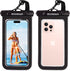Waterproof Phone Pouch (2-Pack), Designed in Hawaii, Fits All iPhones (incl. 15 Pro Max), Samsung Galaxy S24