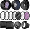 Ultra Deluxe Lens Kit for EOS M6 Mark II, M50, M50 Mark II, M200 with 15-45mm Lens, 7pc Filter Set
