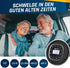 KLIM MP3 Journey - Portable CD Player with Long-Lasting Battery - New - with Headphones - Radio FM - Compatible CD