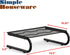 Simple Houseware 2 Pack Mesh Monitor Stand Riser, Black