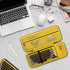 BOVKE Hard Carrying Case for Logitech POP Keys Mechanical Wireless Keyboard and Mouse Combo, Black+Blast Yellow