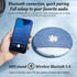 JYETLWJ 2026 1.1cm 5.4, New Bluetooth Pillow Speaker for Sleeping, Ultra-Thin Under Pillow Speaker with White Noise