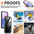 SPIDERCASE Samsung Galaxy A15 5G - Waterproof, Military Shockproof, Full Protection, Built-in Screen & Camera, 6.5" -