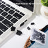 Cable Matters Combo-Pack USB-C and USB Port Covers, 10x USB-A & 10x USB C Port Covers in Black