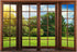 YYNXSY 10X10FT Office Backdrop for Video Conference, Window Background Screen for Photography Studio, Background Props