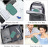 FYY Electronic Organizer, Travel Cable Bag Pouch for Accessories, Portable Waterproof Double Layers All-in-One Storage