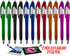 SyPen 3-1 (12 Pack) Stylus Pen, Multi-Function, Ball Point Black Ink Pen, Capacitive Stylus for Touchscreen Devices