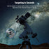 NEEWER Telescope Finderscope Mount Adapter All Metal with Cold Shoe & 1/4" Thread for Camera Hot Shoe Mount, Standard 1.3in/33mm Finder Scope Bracket Dovetail Base for Sky Astrophotography, LS-T16