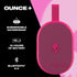 Ounce+ Wireless Bluetooth Speaker - IPX7 Waterproof Mini Portable Speaker with 16 Hour Battery, True Wireless Stereo, and Ballistic Nylon Carry Strap