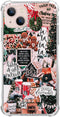 iPhone 15 Christmas Aesthetic Case, Trendy Winter Holiday TPU Bumper Cover, Festive Design for iPhone 15.