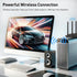 Wansurs 5.3 11/10, Bluetooth Adapter for PC, Bluetooth Dongle, Plug & Play for Windows Bluetooth Transmitter & Receiver