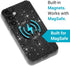 Glitter Case for Samsung Galaxy S22 - Magnetic Compatible with Magsafe, Sparkly Bling Sparkle Girly Cute Cases for