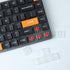 Chocfox Keycaps Low Profile PBT Keycaps for Kailh Chocolate Switch Mechanical Keyboard (Frosted Transparent White,