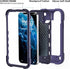 iPhone 11 Case 6.1" - Heavy-Duty Military Grade Cover with Ring Stand & 2 Pack Glass Screen Protectors, Magnetic Car