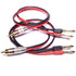 CESS-024-3f Banana Plug to RCA Cable, Phono Banana Speaker Cable, 2 Channels (14AWG, 3 Feet)