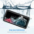 Lanhiem IP68 Waterproof Dustproof Case for Samsung Galaxy S22 Ultra, Built-in Screen Protector, Heavy Duty (Black/Clear)