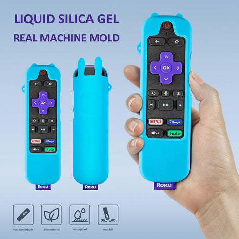 Wall Mount Bracket for Roku Streambar and Smart Soundbar, Sturdy Holder with Silicone Remote Cover