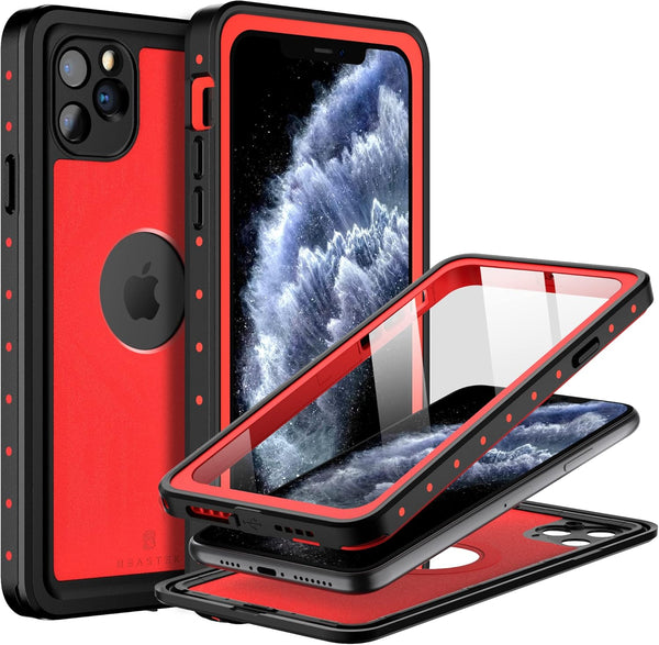 BEASTEK Waterproof Case for Apple iPhone 11 Pro Max, NRE Series Shockproof Underwater IP68 Case with Screen Protector