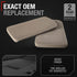 Speaker Grille Replacement Set, Left and Right Side, Compatible with 2002-2006 Toyota Camry, Rear Speaker Grille Cover,