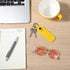 Ymapinc Leather USB Flash Drive Holder, Portable USB Storage Case for Flash Drive with Keychain Ring, Carrying Pouch