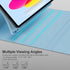 KVAGO iPad 10th Generation Case with Keyboard, 10.9 inch 2022, Detachable Wireless Keyboard, Light Blue