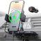 APPS2Car Wireless Car Charger Mount - CD Slot Auto Clamping 15W Fast Charging Phone Holder for iPhone 16, 15, 14, 13, 12
