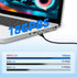8K Cable,90 8K@60Hz 4K@120Hz 48Gbps hdtv2.1 etc.(50cm) RIIEYOCA Mini HDTV to HDTV Adapter Degree Up Angle Mini hdtvMale
