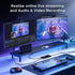 XIIXMASK 3.0 4K 1080P 60FPS/2K 30FPS PS5/Camera/PC Video Capture Card, USB Capture Card HDMI Loop-Out, Video Game