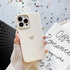 Jmltech Compatible with iPhone 13 Pro Max Case - Heart Phone Case Silicone Cute Slim Durable Shockproof Protective Case