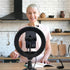 GPX TPDL801B Tripod with Light Ring