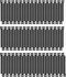 Pasow 100pcs Reusable Fastening Cable Ties Adjustable Wire Management 8 Inch (Black)