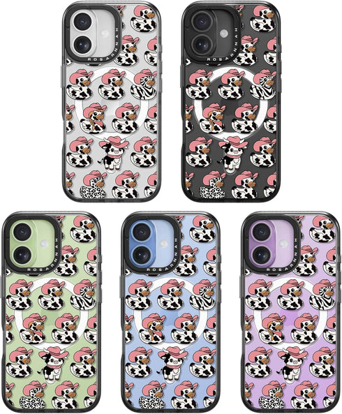 Rosarnnah 17 6.6 (6.3") for iPhone Case Cute - Compatible with Magsafe - Durable Shockproof ft Drop Impact Phone Case