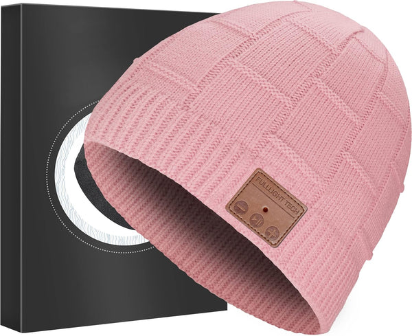 Bluetooth Beanie Hat Headphones, Unique Tech Gifts, Stocking Stuffer