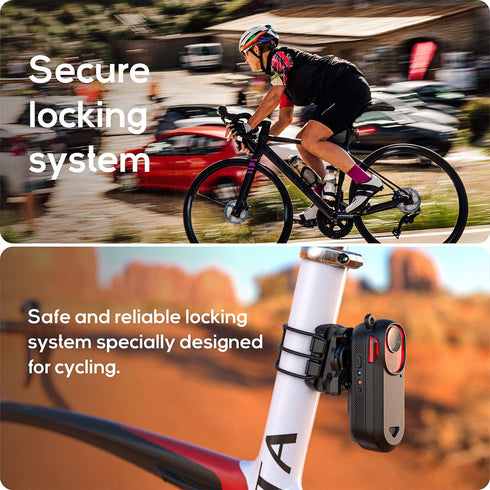 TUSITA Bike Seat Post Mount, Compatible with Garmin Varia RCT715, Round, D Shaped, Aero Seat Post Compatibility