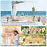 8.2FT 2 Square Wedding Arch Backdrop Stand,Balloon Arch Stand, Metal Gold Backdrop Adjustable Stand Heavy Duty, Extra