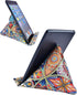 Handmade Phone Pillow Holder - The Wedge Mobile Device Stand - Fabric Phone Stand for All iPhones, All Smartphones! 7 x 6.1 x 5.5 Inches (Manisa)