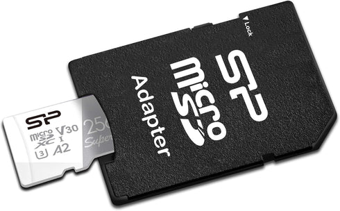 Silicon Power 256GB Superior Micro SDXC UHS-I (U3), V30 4K A2 with Adapter, Compatible with Steam Deck