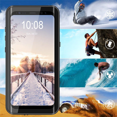 Galaxy S8 Plus Waterproof Case, Full Protective Shock/Snow/Dirtproof with IP68 Certified for Samsung Galaxy S8+