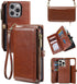 MInCYB for iPhone 13 MagSafe Wallet Case Detachable Magnetic Wallet with RFID Blocking,
