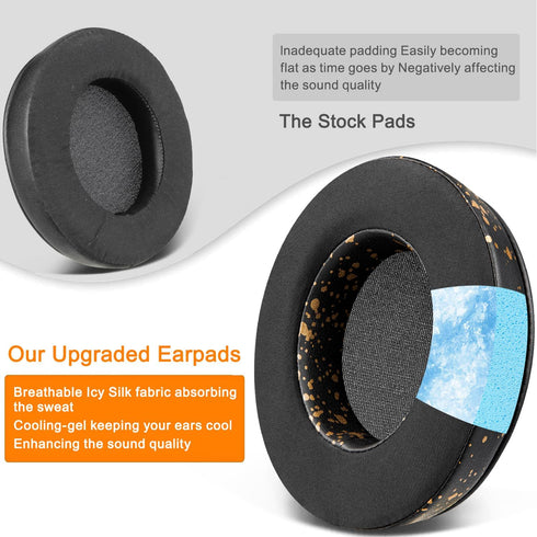 SOULWIT Cooling-Gel Ear Pads Replacement for Razer Kraken 2019, Earpads for Nari/Essential/Ultimate Headsets