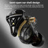 KZ DQS Wired Earbuds Dynamic Driver in Ear Monitor Headphone Semi-Open HiFi Bass Earphone 2pin 3.5mm Gaming Earbuds