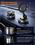 MinVix 360 Vacuum Magnetic Phone Holder, Upgraded Suction Phone Mount, Adjustable Car Phone Holder for MagSafe, Phone