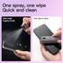 Screen Cleaner Kit 4 Pcs, Two in One Spray and Wipe for Phone/Laptop/Tablet/TV/Monitor/Car Screens