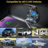12V USB Outlet 78W - Qidoe Dual 60W PD & 18W QC3.0 Charger Socket with Switch for Marine, Motorcycle, Truck