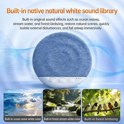 2026 48H New Bluetooth Pillow Speaker Pro for Sleeping, Under Pillow Speaker with Sleep Timer & White Noise, Thin